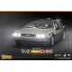 Back to the Future Movie Masterpiece Action Figure 1/6 DeLorean Time Machine 72 cm